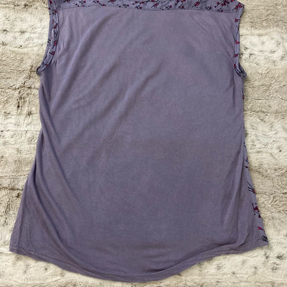 : : Gap Bird Print Blouse Top : : - Picture 6 of 12
